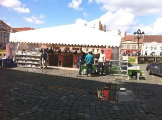 Caravana Cartii BookLand va asteapta in Piata Unirii din Timisoara!